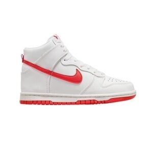 Dunk High GS 'White Track Red'